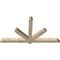 Ekena Millwork Kennewick Rough Sawn Timber Gable Bracket, Douglas Fir, 72"W x 39"H x 4"D x 4"F, 13/12 Pitch GBW072X39X0404KEN00RDF - alternate 2